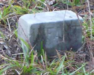 Infant tombstone