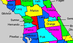 Map of Lake County