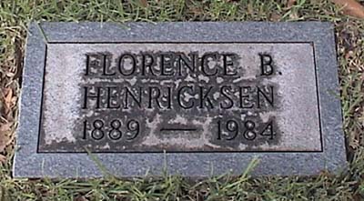 Henricksen, Florence B.