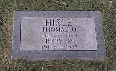 Hisle, Thomas O. & Ruby M.