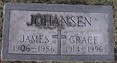 JOHANSEN,  James & Grace