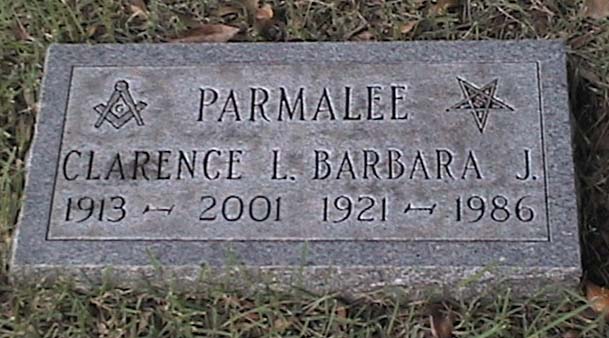 PARMALEE Clarence L & Barbara