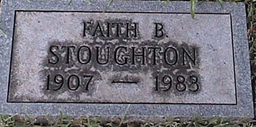 STOUGHTON Faith B