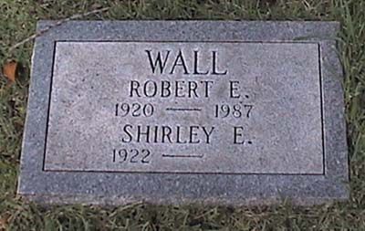 Wall, Robert E and Shirley E