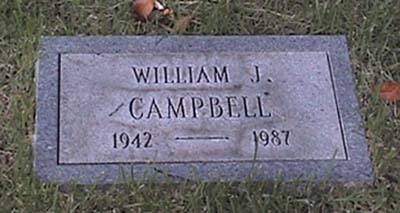 Campbell,William J Tombstone