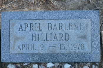 April Darlene Hilliard