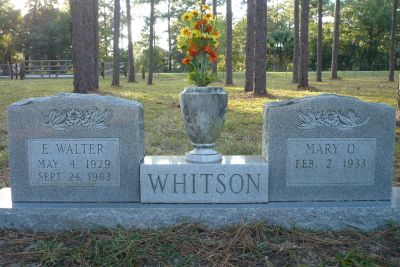 E Walter & Mary O. Whitson