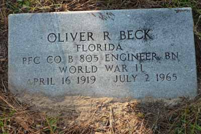 Oliver R Beck