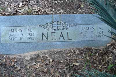 Mary M & James A Neal