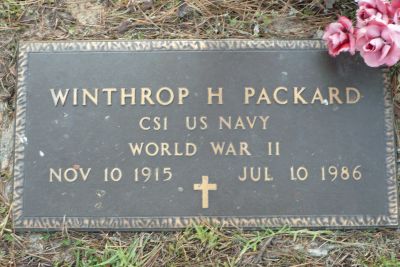 Winthrop H Packard