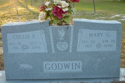 Collis F & Mary G Godwin