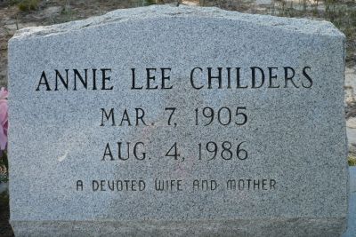Annie Lee Childers