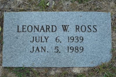 Leonard W Ross Jr.