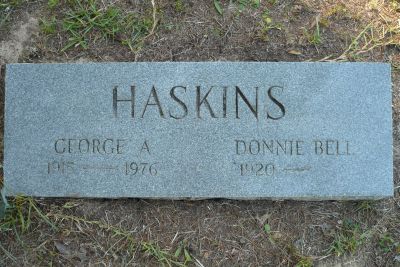 George A & Donnie Bell Haskins