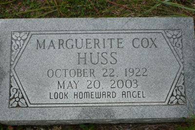 Marguerite Cox Huss