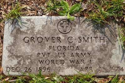G C Smith Military stone