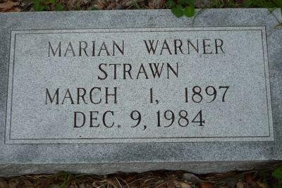 Marian Warner Strawn