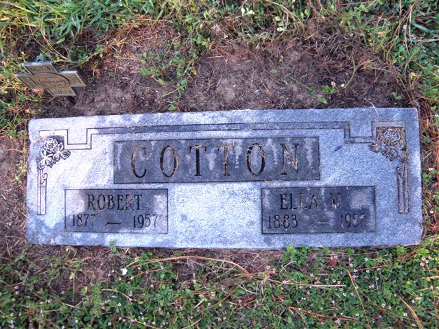 Robert Cotton tombstone
