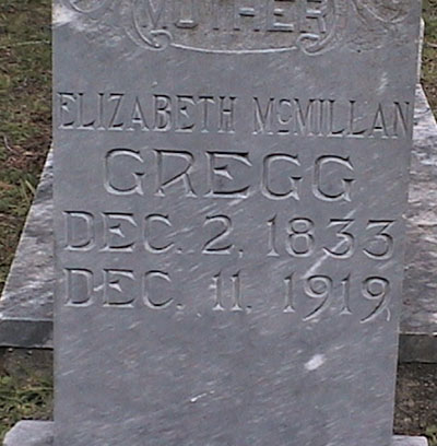 Elizabeth McMillan Gregg
