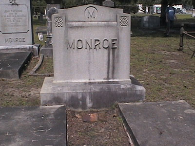Monroe Headstone