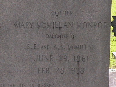 Mary McMillan Monroe